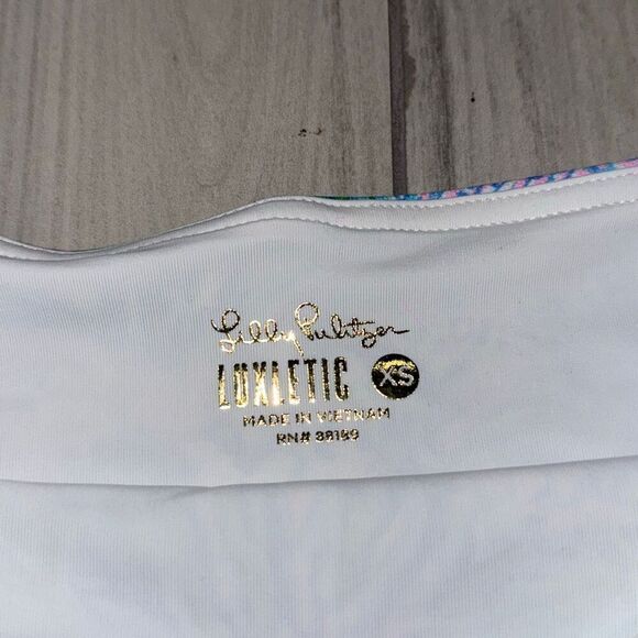 Lilly Pulitzer Zadora High‎ Rise Skort Las Olas Aqua Strong Current Sea XS - NWT - Picture 5 of 9